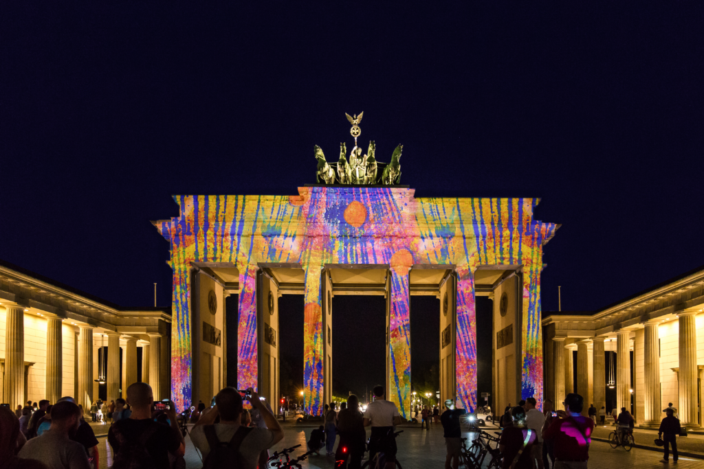 Festivals in Berlin brandenburgertor